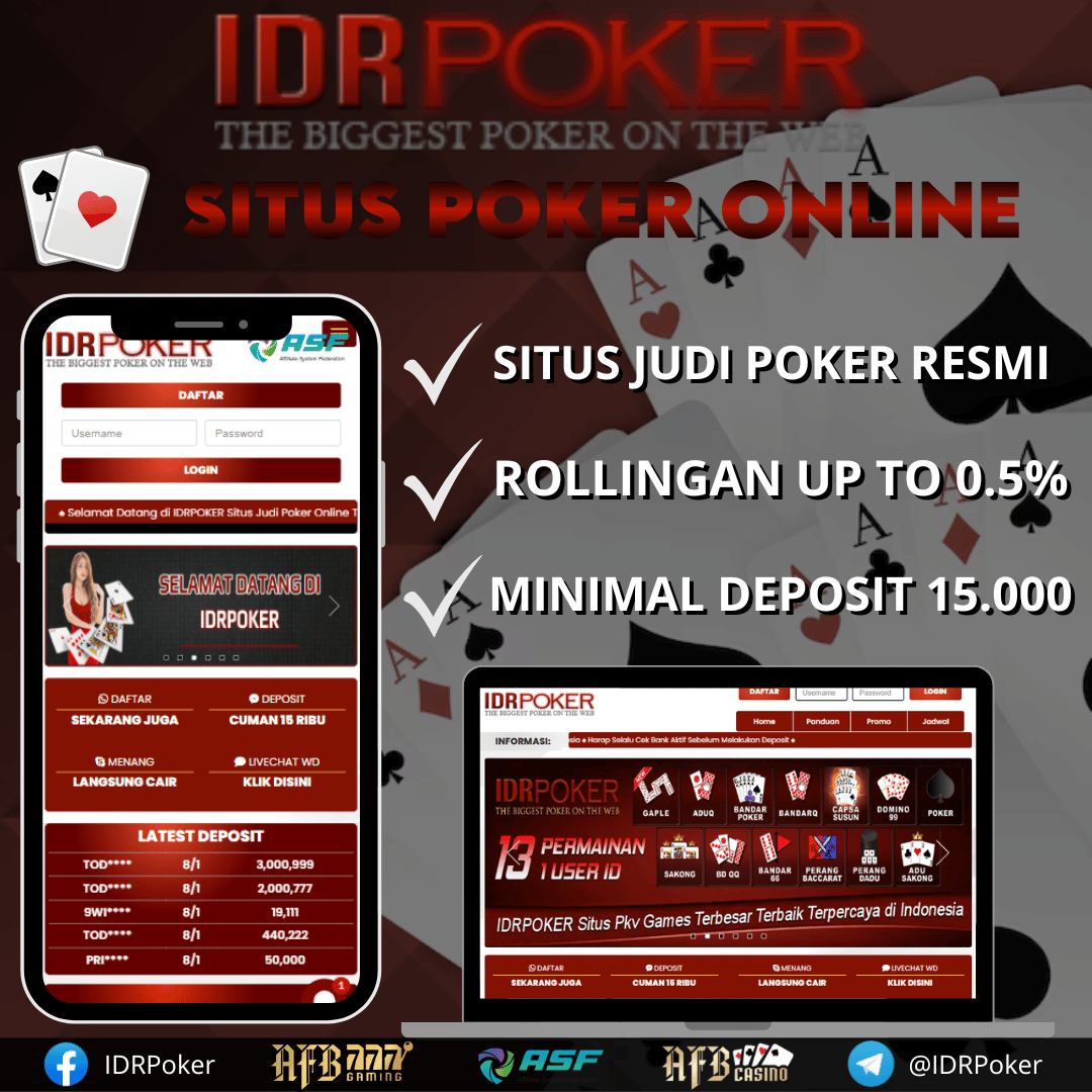 IDRPOKER : Situs Judi Poker Online Server PKV Games Terbaik Tahun 2025